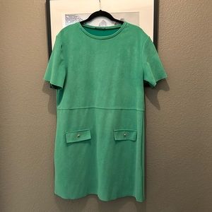 Zara Green Shift Dress